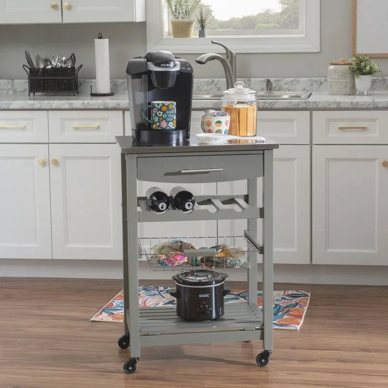 Desserte de cuisine mobile compacte Jake