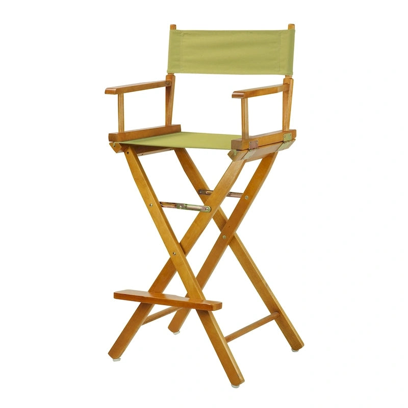Chaise de réalisateur 76 cm en chêne miel