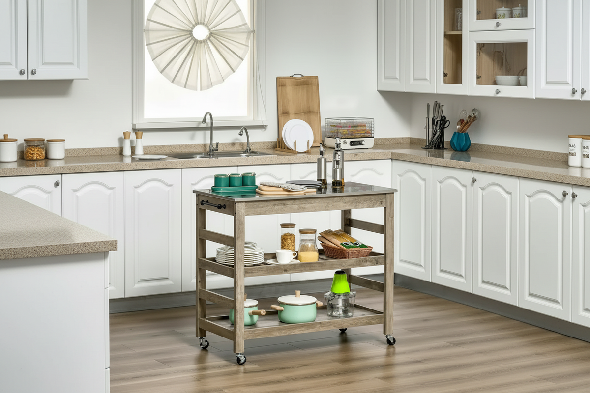 Kitchen Cart – Further Zoomed Out